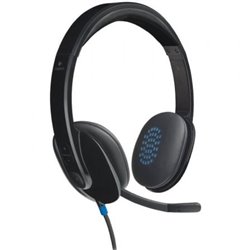 Auriculares Logitech H540/ con Micr�fono/ USB/ Negros