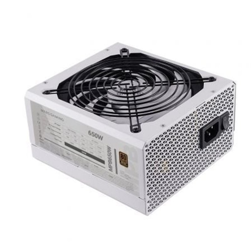 Fuente de Alimentaci�n Mars Gaming MPB650W/ 650W/ Ventilador 12cm/ 80 Plus Bronze