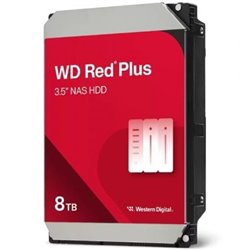 Disco Duro Western Digital WD Red Plus NAS 8TB/ 3.5"/ SATA III/ 256MB