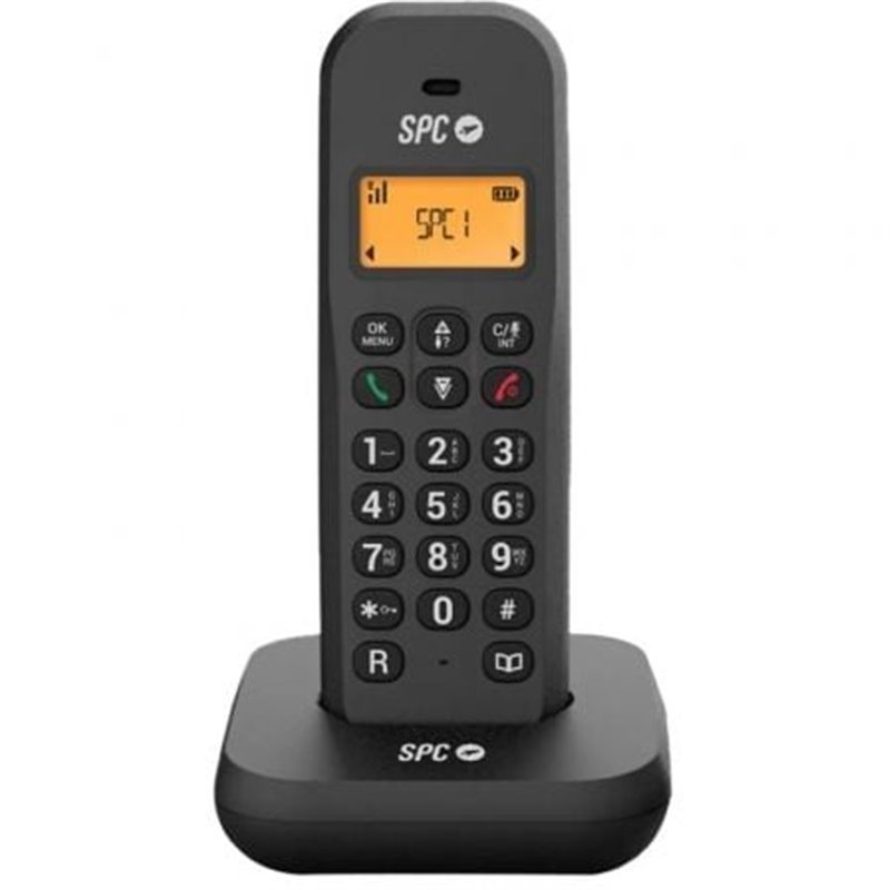 Tel�fono Inal�mbrico SPC Keops 7334N/ Negro