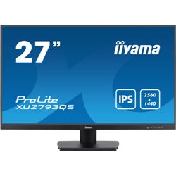 iiyama ProLite XU2793QS-B6 pantalla para PC 68,6 cm (27") 2560 x 1440 Pixeles 2K Ultra HD LED Negro