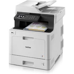 Multifunci�n L�ser Color Brother MFC-L8690CDW WiFi/ Fax/ D�plex/ Blanca