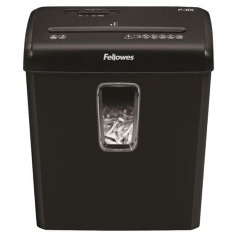 Destructora Fellowes P-30C/ Corte en Part�culas de 4 x 34mm/ Negra