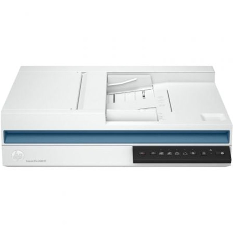 Esc�ner Documental HP ScanJet Pro 2600 F1 con Alimentador de Documentos ADF/ Doble cara