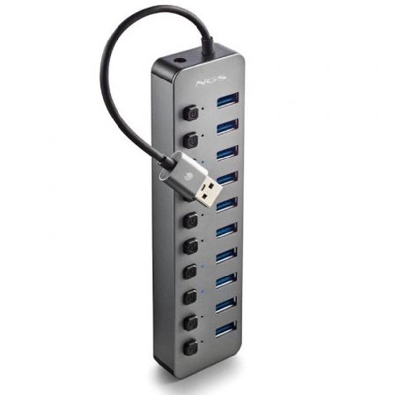 Hub USB NGS IHUB10 / 10xUSB 3.0