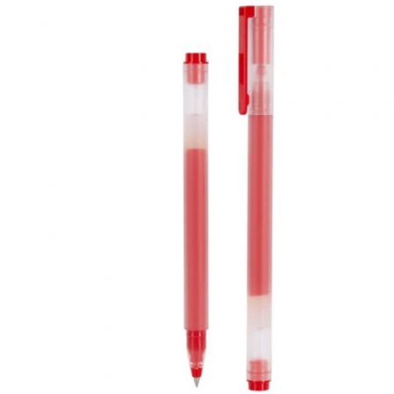 Bol�grafos de Tinta de Gel Xiaomi Mi High-Capacity Gel Pen/ 10 unidades/ Rojos