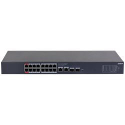 (CS4220-16GT-240) DAHUA SWITCH POE 16 PUERTOS GIGABIT + 2 UPLINK GIGABIT RJ45 + 2SFP GIGABIT 240W MANAGED CLOUD L2