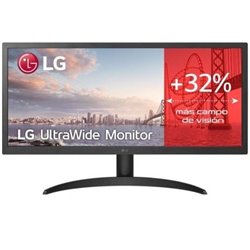 Monitor Profesional Ultrapanor�mico LG UltraWide 26WQ500-B 25.7"/ WFHD/ Negro