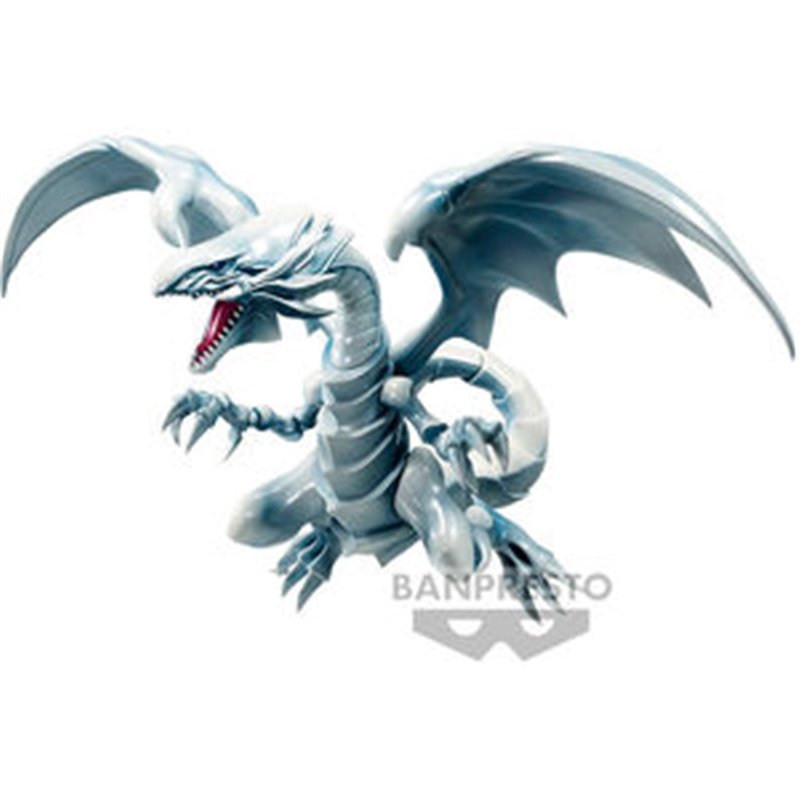 FIGURA BLUE EYES WHITE DRAGON DUEL MONSTERS YU-GI-OH! 13CM