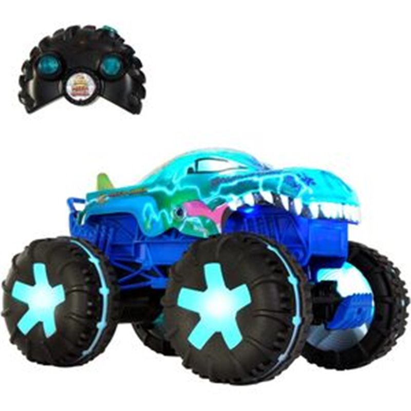 COCHE RADIO CONTROL MEGA WREX MONSTER TRUCKS HOT WHEELS