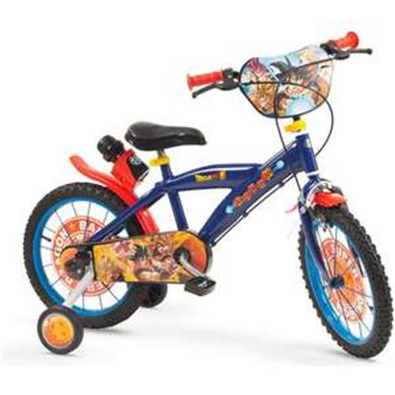 BICICLETA DRAGON BALL 16" (5/8 AÑOS)