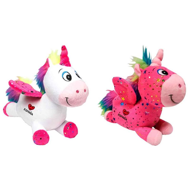 Peluche Unicornio Espa�a 23cm surtido