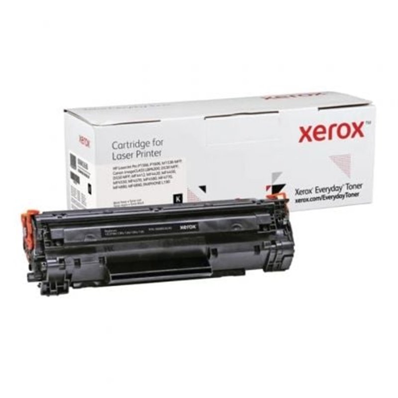 T�ner compatible Xerox 006R03630 compatible con HP CE278A/CRG-126/CRG-128/ 2100 p�ginas/ Negro