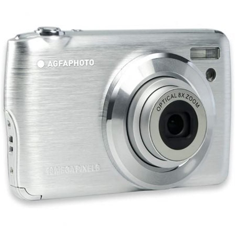 C�mara Digital AgfaPhoto Realishot DC8200/ 18MP/ Plata