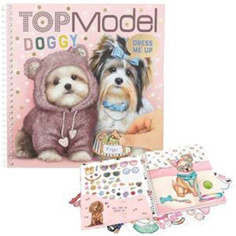 CUADERNO CON CALCOMANIAS TOPMODEL