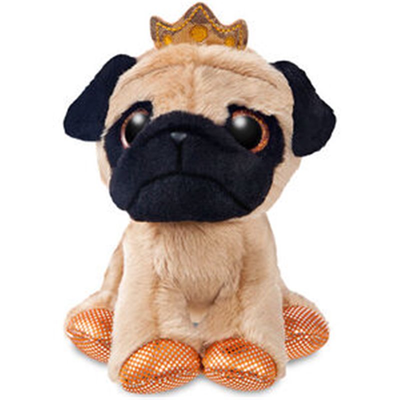 PELUCHE PERRO PUG SOFT 18CM