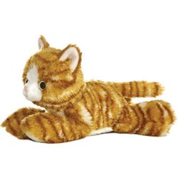 PELUCHE GATO MOLLY MINI FLOPSIES 21CM