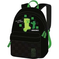 MOCHILA AMERICANO MINECRAFT 42 X 31 X 13,5 CM.