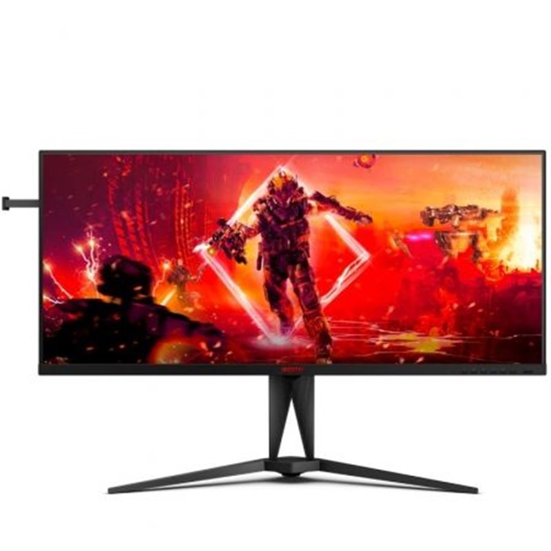 Monitor Gaming Ultrapanor�mico AOC AG405UXC 40"/ WQHD/ 1ms/ 144Hz/ IPS/ Multimedia/ Negro