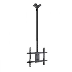 Soporte de Techo Giratorio/ Inclinable/ Nivelable TooQ LPCE1175TSLI-XL-B para TV de 32-75"/ hasta 60kg