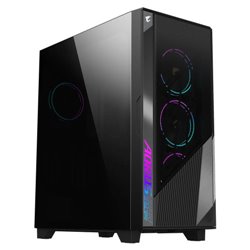 GIGABYTE GB-AC500G ST carcasa de ordenador Midi Tower Negro