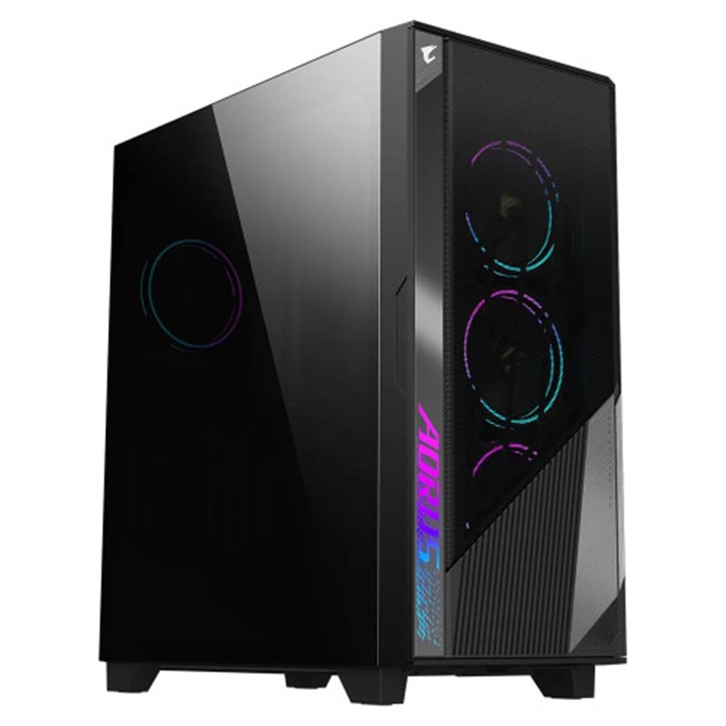 GIGABYTE GB-AC500G ST carcasa de ordenador Midi Tower Negro