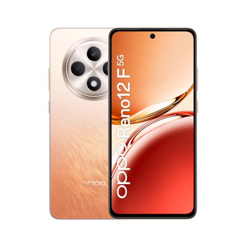 OPPO Reno12 F 5G 16,9 cm (6.67") SIM doble Android 14 USB Tipo C 8 GB 256 GB 5000 mAh Naranja