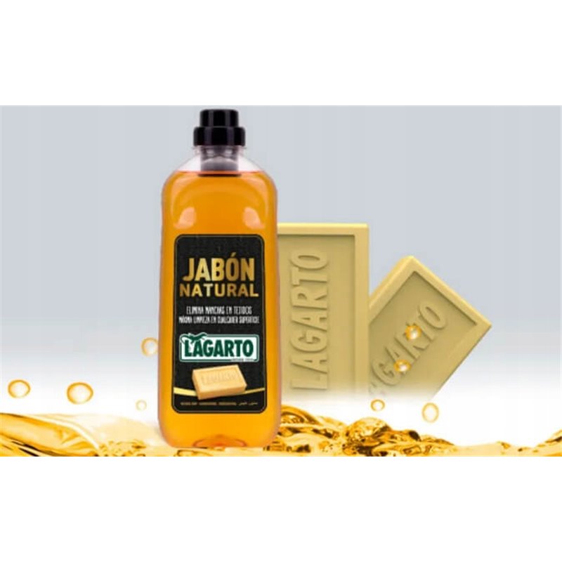 JABON LAGARTO NATURAL LIQUIDO 1L