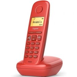 Tel�fono Inal�mbrico Gigaset A270/ Rojo