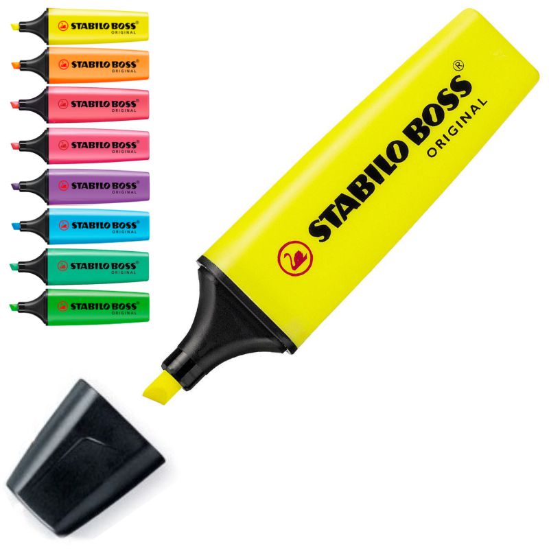 MARCADOR FLUORESCENTE STABILO BOSS ORIGINAL