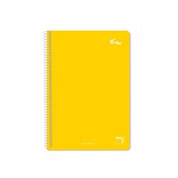 CUADERNO XTRA F�80H CUADRO 4X4