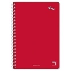 CUADERNO XTRA F�80H CUADRO 4X4