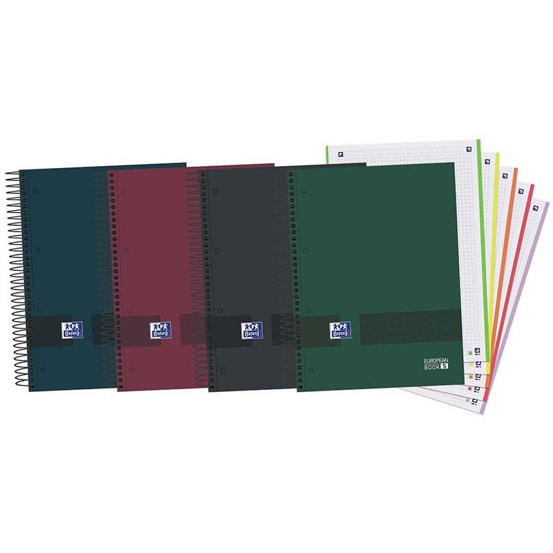 LIBRETA EUROPEANBOOK A4 120H CUADRICULA 5X5