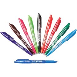 Boligrafo Pilot Frixion borrable 0,7 mm.