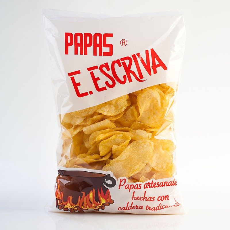 PATATAS FRITAS ESCRIVA 125 GRMS.