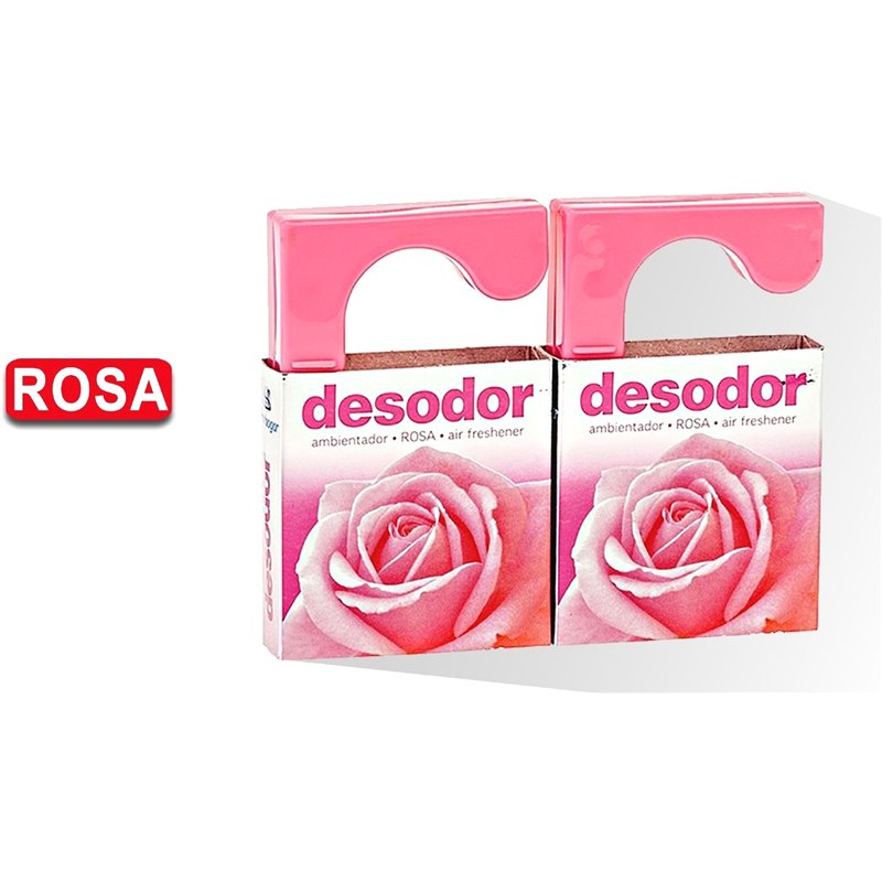 DESODOR ROSA 12 UNID