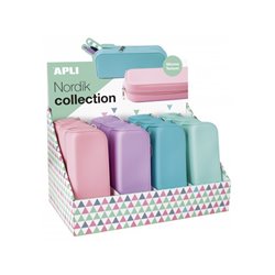 ESTUCHE SILICONA PASTEL APLI