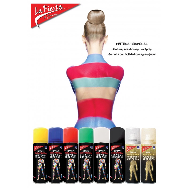 SPRAY PINTURA CORPORAL - BODY PAINTING