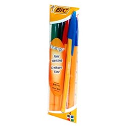 BIC NARANJA x 4 SURTIDOS