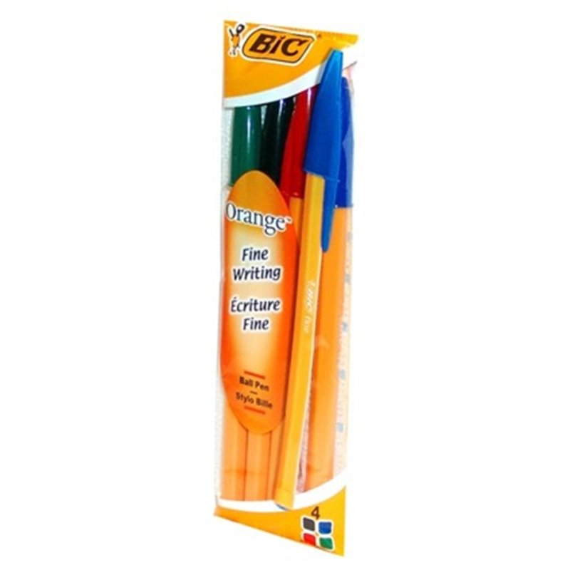 BIC NARANJA x 4 SURTIDOS