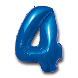 GLOBO NUMERO INFLABLE -  60 CM