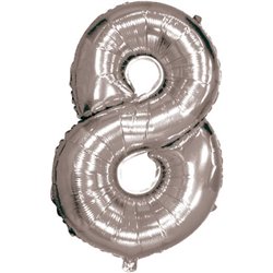 GLOBO NUMERO INFLABLE -  60 CM