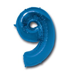 GLOBO NUMERO INFLABLE -  60 CM