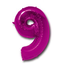 GLOBO NUMERO INFLABLE -  60 CM