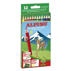 CAJA DE 12 LAPICES LARGOS WF ALPINO