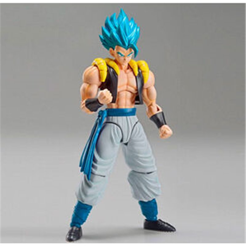 FIGURA SUPER SAIYAN GOD SUPER SAIYAN GOGETA MODEL KIT DRAGON BALL Z 15CM