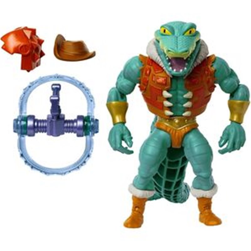 FIGURA LEATHERHEAD TURTLES OF GRAYSKULL MASTERS OF THE UNIVERSE 14CM