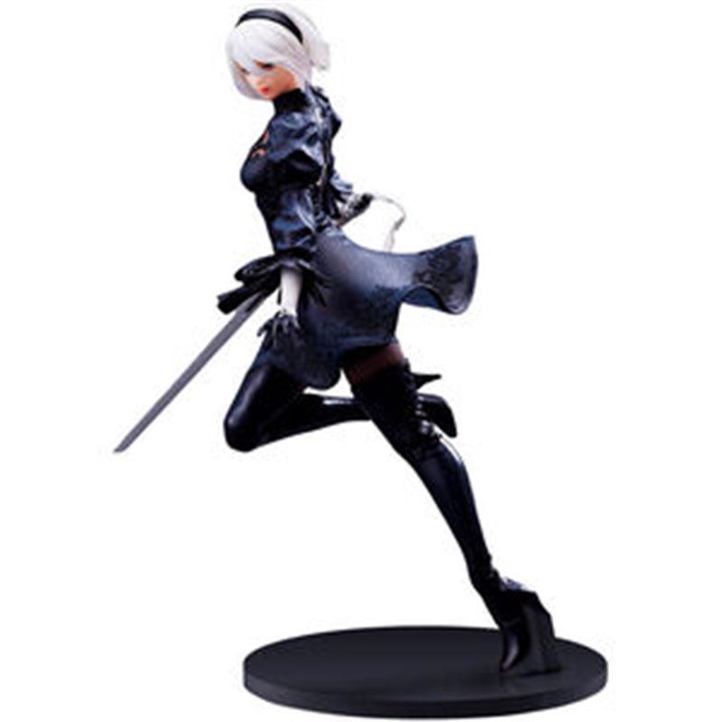 FIGURA 2B YORHA NO. 2 TYPE B NO GOGGLES FORM-ISM NIER: AUTOMATA 18CM