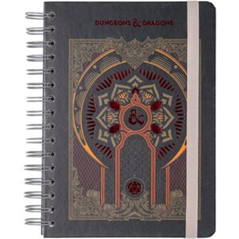 CUADERNO A5 DRAGONES Y MAZMORRAS