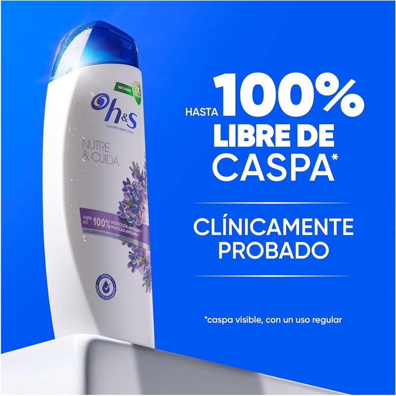 SHAMPU H&S NUTRE Y CUIDA 250ml